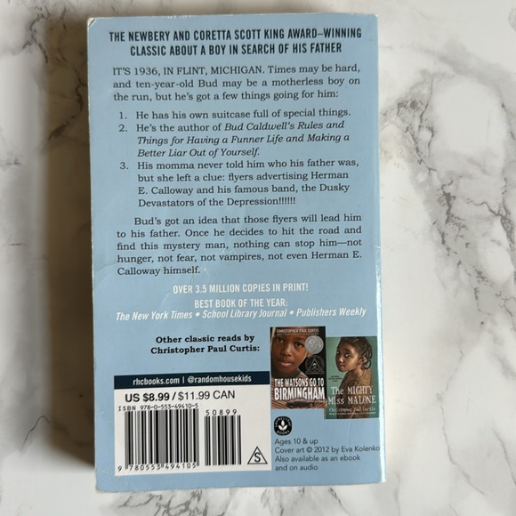 Bud, Not Buddy. Special anniversary edition. EUC - Picture 2 of 6